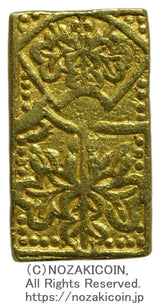 慶長一分判金は慶長6年から元禄8年(1601~1695)に鋳造されました。
品位 金857 / 銀143 量目 4.4g
鑑定書(令和8年4月7日)