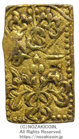 宝永一分判金は宝永7年から正徳4年(1710~1714)に鋳造されました。
品位 金834 / 銀166 量目 2.4g
鑑定書(令和8年4月7日)