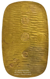 天保大判(天保大判金)は天保9年(1838)から鋳造されました。汚れ落としの洗い有り。鑑定書・桐箱付き。