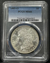アメリカ 1ドル銀貨 1885年O PCGS MS66 902 - 野崎コイン