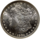 アメリカ 1ドル銀貨 1904年O NGC MS65 013