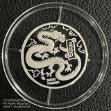 モンゴル3000トゥグルグ銀貨 2000年 1/4oz 純プラチナ999