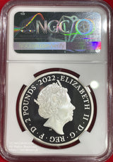 2022年1オンス純銀貨 英国2ポンド British Monarchs King George Ⅰ 発行枚数は限定1,350枚、プルーフ仕上げとなっています。