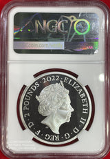 2022年1オンス純銀貨 英国2ポンド British Monarchs King Edward Ⅶ 発行枚数は限定1,350枚、プルーフ仕上げとなっています。