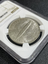ドイツ銀貨5マルク ワイマール共和国 1930年 Weimar Republic "Zeppelin" 5 Mark 1930-F 重さ25g 直径37mm 発行枚数40,000枚