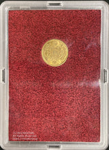 旧1円金貨 明治4年(1871)中期 直径 13.51mm 品位 金900 / 銅100 量目1.67g