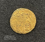 甲州二朱金 無背 鑑定書付 1.9g