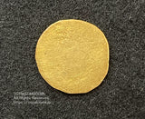 甲州二朱金 無背 鑑定書付 1.9g