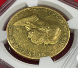 オーストリア 雲上の女神 100コロナ金貨 1908年 フランツ・ヨーゼフ NGC PROOF AU DETAILS