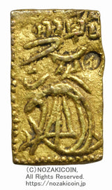 宝永一分判金は宝永7年から正徳4年(1710~1714)に鋳造されました。
品位 金834 / 銀166 量目 2.4g
鑑定書(令和8年4月7日)