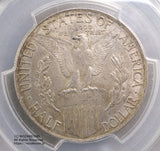 1915年50セント銀貨
パナマパシフィック万博記念