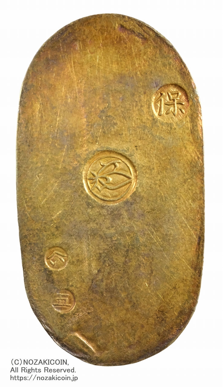 純銀　小判　造幣局 刻印あり　天保5判　木箱あり　102g imgrc0091545388.jpg