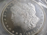 アメリカ 1ドル銀貨 1884年CC PCGS MS65PL