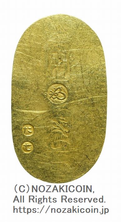 日本古金銀　万延小判金　組合鑑定書付き 楽天市場】日本歴史的貨幣 天保小判金(てんぽうこばんきん) - 桐箱入り