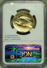 アメリカ 20ドル金貨 ウルトラハイレリーフ 2009年 完全未使用 NGC MS70