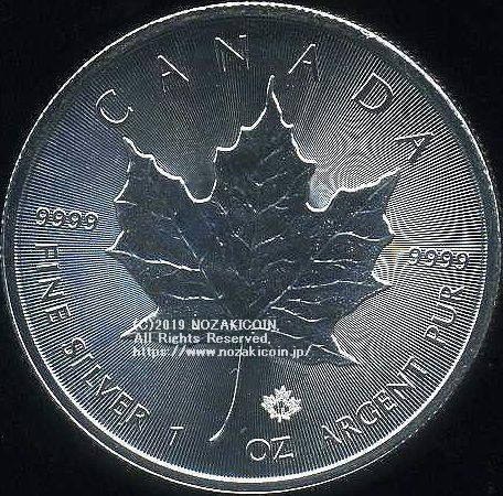カナダ 5ドル 純銀コイン メイプルリーフ カナダ メイプルリーフ銀貨 2024年 5ドル – 野崎コイン