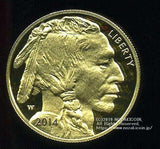 アメリカ 50ドルプルーフ金貨 バッファロー 2014年 - 野崎コイン