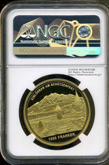 スイス 射撃祭 1000フラン金貨 2020 Luzern 発行25枚 NGC PF70 ULTRA CAMEO - 野崎コイン