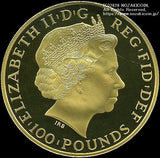 イギリス ブリタニア金貨 100ポンド 2013年 - 野崎コイン