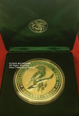 オーストラリア 30ドル銀貨 1Kg 1995 ワライカワセミ - 野崎コイン