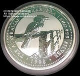 オーストラリア 30ドル銀貨 1Kg 1998 ワライカワセミ - 野崎コイン