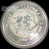 オーストラリア 30ドル銀貨 1Kg 1994 ワライカワセミ - 野崎コイン