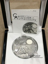 パラオ オオカミと満月 10ドル銀貨 2013年 - 野崎コイン