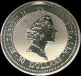 オーストラリア 30ドル銀貨 1Kg 1995 ワライカワセミ - 野崎コイン