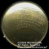 アメリカ 国立野球殿堂記念5ドル金貨 2014年 - 野崎コイン
