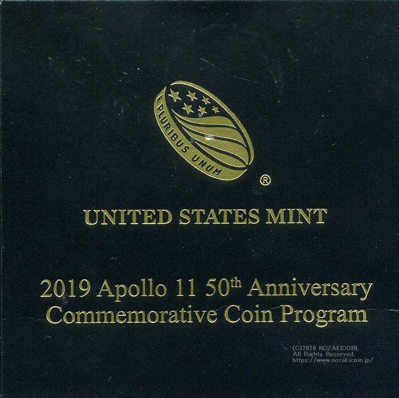 アメリカ アポロ11号50周年記念5ドル金貨 2019年 – 野崎コイン