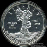 アメリカ 国立公園局100周年記念プルーフセット 2016年 - 野崎コイン