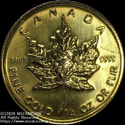カナダ メイプルリーフ金貨 10ドル 1989 – 野崎コイン