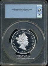 オルダニー 5ポンド銀貨 スリー グレイセス PCGS PR70 DCAM 2020年 - 野崎コイン