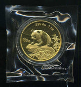 中国 パンダ金貨 1999年 100元 未使用 - 野崎コイン