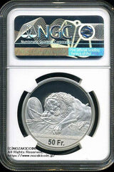 スイス 射撃祭 50フラン銀貨 2021 Luzern NGC PF69 ULTRA CAMEO - 野崎コイン