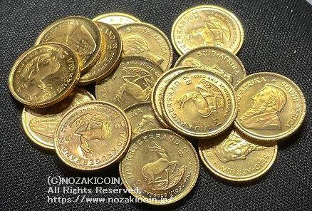 南アフリカ クルーガーランド金貨 1982 純金量1-10オンス 美品 – 野崎
