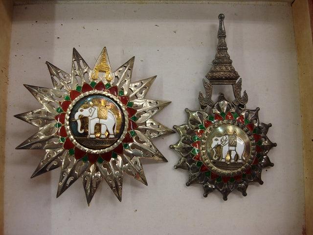 Ｔタイ国＊白象勲章＊司令官クラス（実物） Tタイ国＊白象勲章＊司令官クラス（実物） Yahoo!オークション