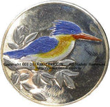 タークス・カイコス 20クラウン銀貨 プルーフ カワセミ 1999 - 野崎コイン