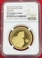 スイス 射撃祭 500フラン金貨 2023 Obwalden NGC PF70 ULTRA CAMEO 080 - 野崎コイン