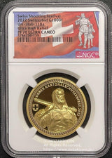 スイス 射撃祭 1000フラン金貨 2022 Uri Ultra High Relief NGC PF70 ULTRA CAMEO 139 - 野崎コイン
