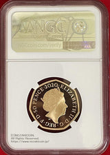 イギリス 恐竜プルーフ金貨 メガロサウルス 2020 50ペンス NGC PF70 ULTRA CAMEO - 野崎コイン