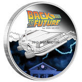 ツバル バックトゥザフューチャー30周年記念1オンスプルーフ銀貨 2015 - 野崎コイン