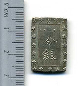 安政一分銀 玉一玉座 Ff - 野崎コイン