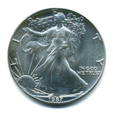 アメリカ 1ドル銀貨 イーグル 1987年 - 野崎コイン
