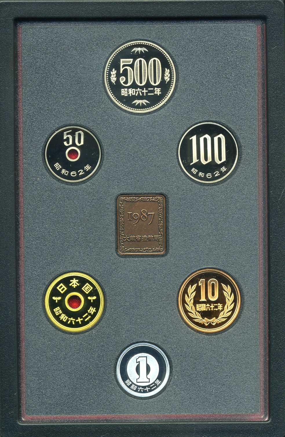 1987 Proof set (rare boy issue) – 野崎コイン