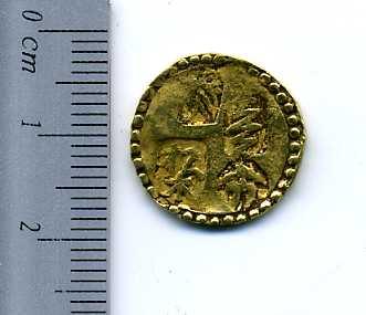 <やっちゃん> 小さな金塊メダル 成分分析済 武者Zガンダム 金 SD戦国伝 メダル コインダス - メルカリ