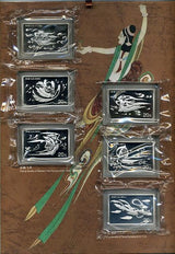 中国 2000年 敦煌発見百周年記念銀幣20元6枚 - 野崎コイン