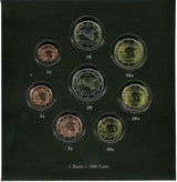 エストニア ユーロコイン(2011)とクローネセット - 野崎コイン