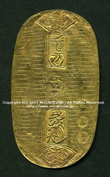 享保小判金 三つ極印 吉・本・吉と松印 鑑定書付 - 野崎コイン