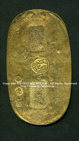 享保小判金 三つ極印 吉・本・吉と松印 鑑定書付 - 野崎コイン